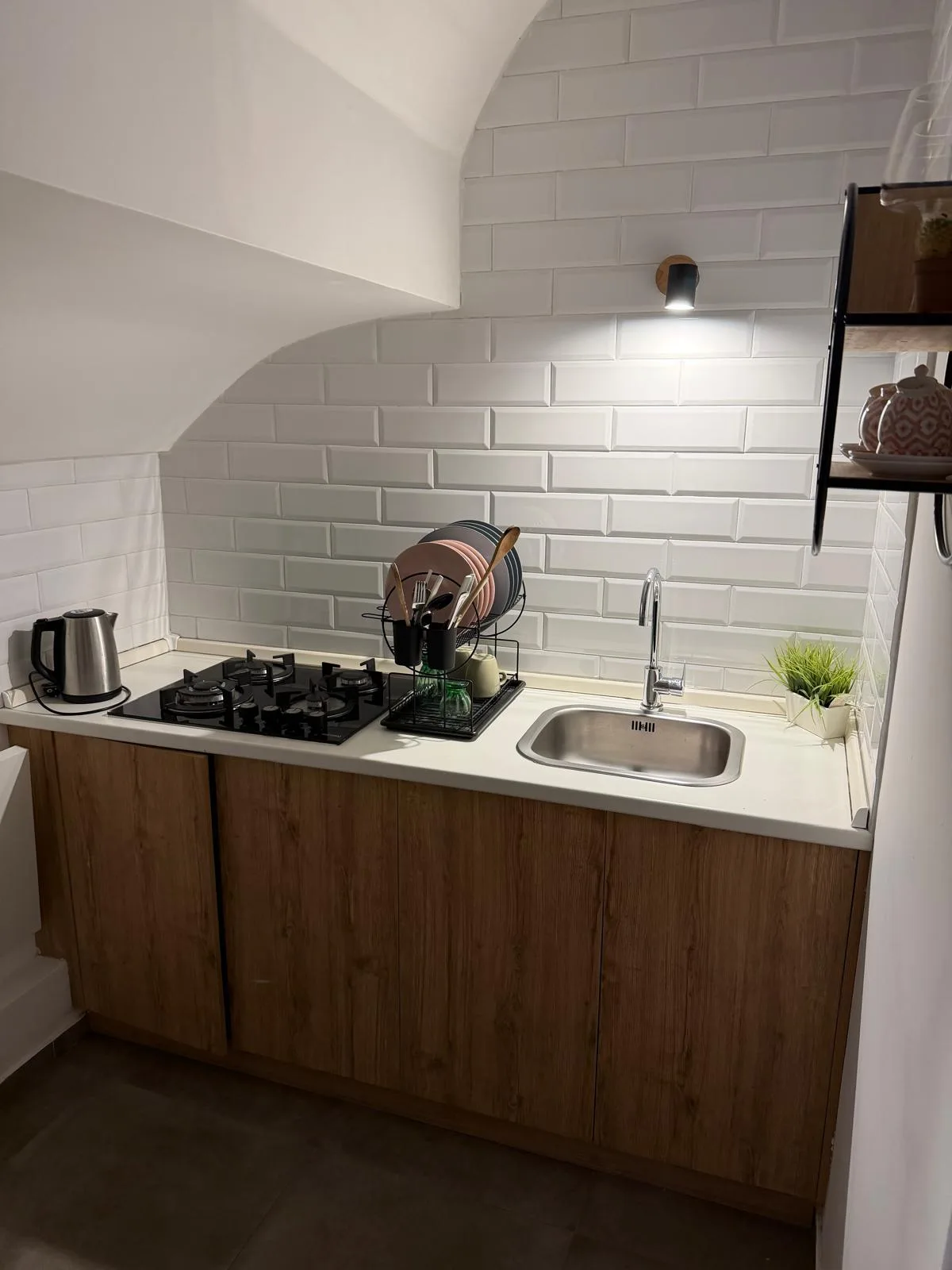 Camera Tripla — cucina privata